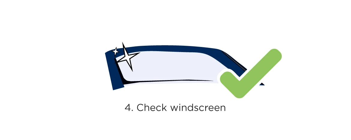 Check windscreen