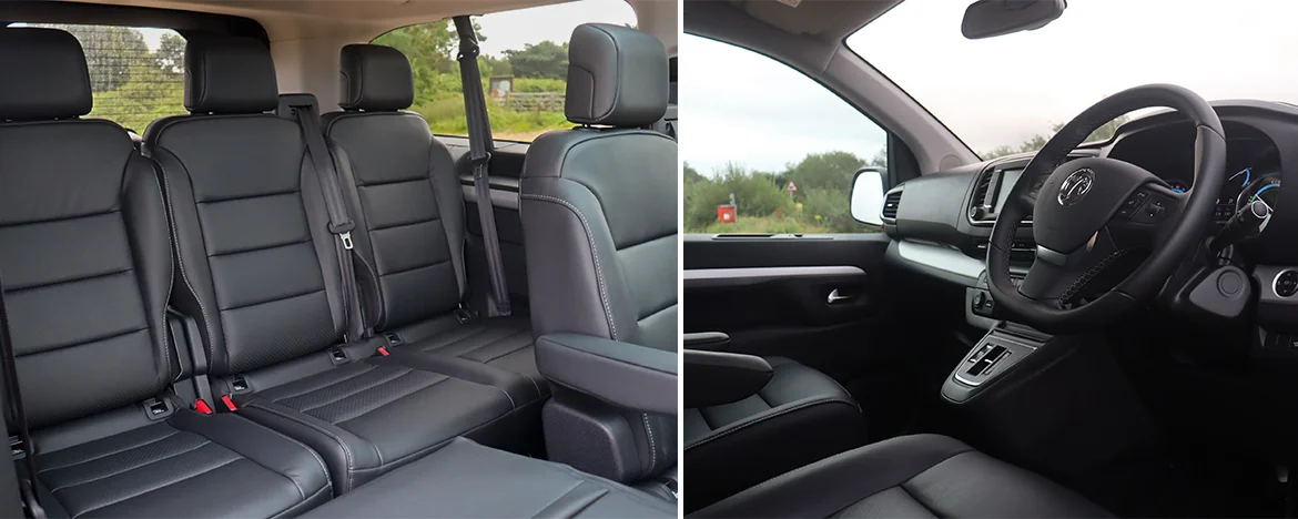 Vauxhall Vivaro-e Life interior and design