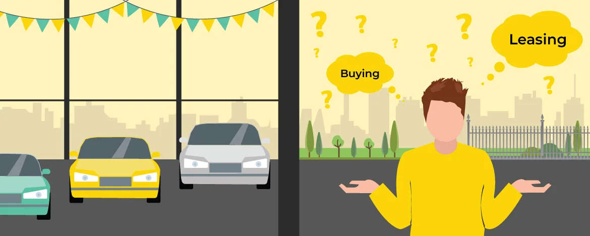 Leasing vs Buying graphic