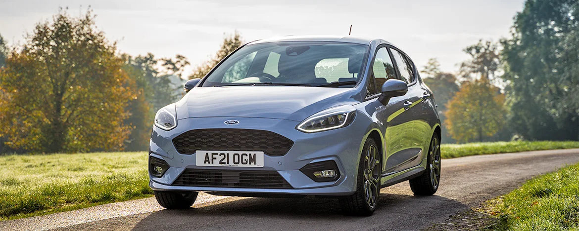 Ford Fiesta ST-Line parked