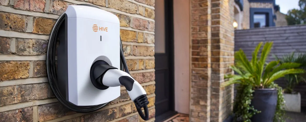 Hive's electric car home charger