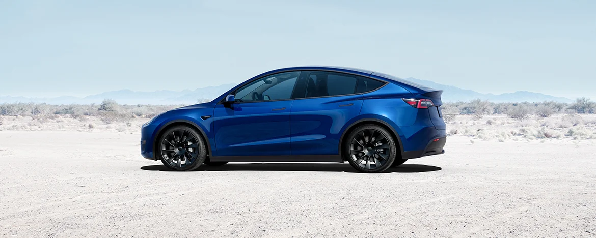 Tesla Model Y side view