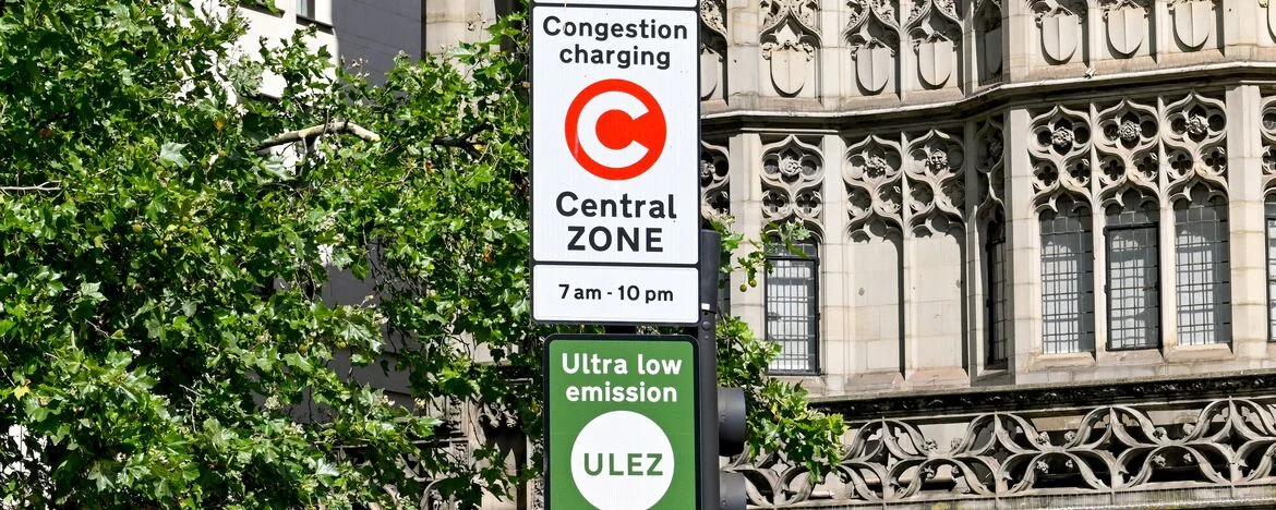 ULEZ signage in London