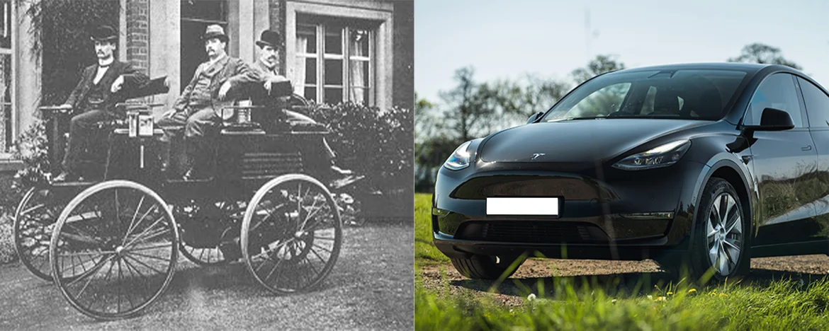 History of the electric car then and now