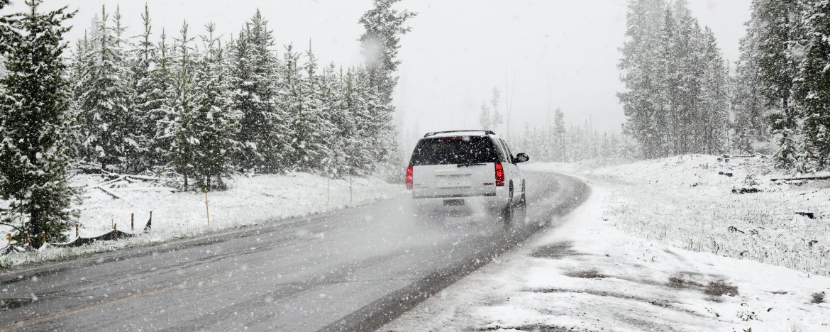 Driving in snow