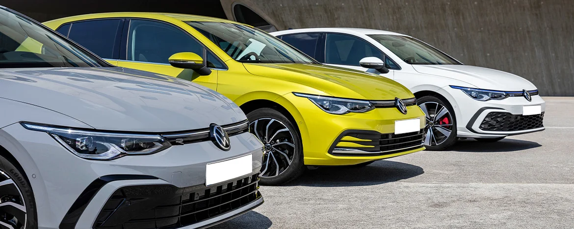 Volkswagen Golf line-up