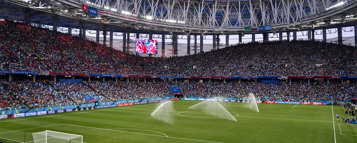 World Cup football match