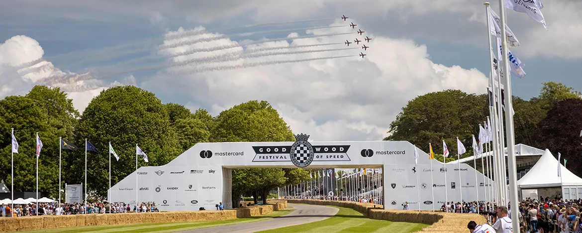 Airshow at Goodwood Festival of Speed