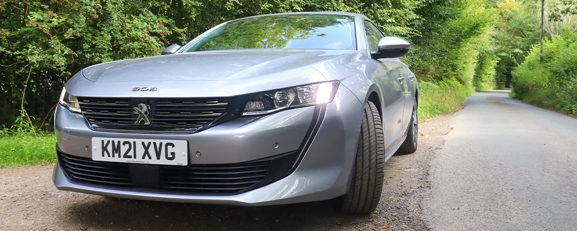 Peugeot 508 parked