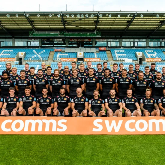 Exeter Chiefs stand photo