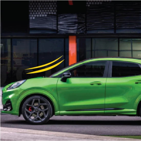 Green Ford Puma