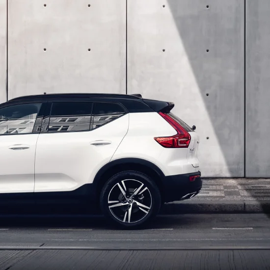 Volvo SUV parked