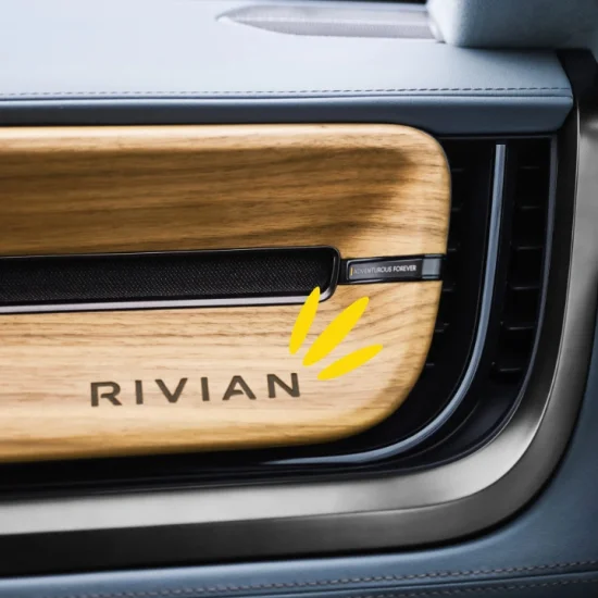 Rivian interior