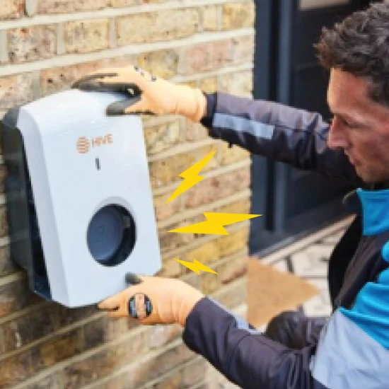 Installing EV charger