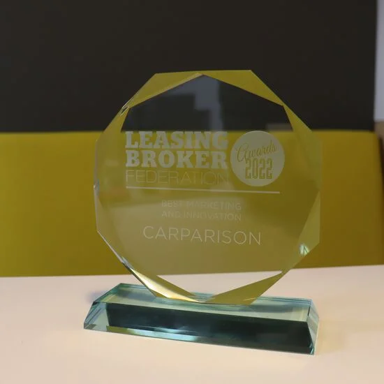 Carparison Leasing Best Marketing and Innovation Award 2022