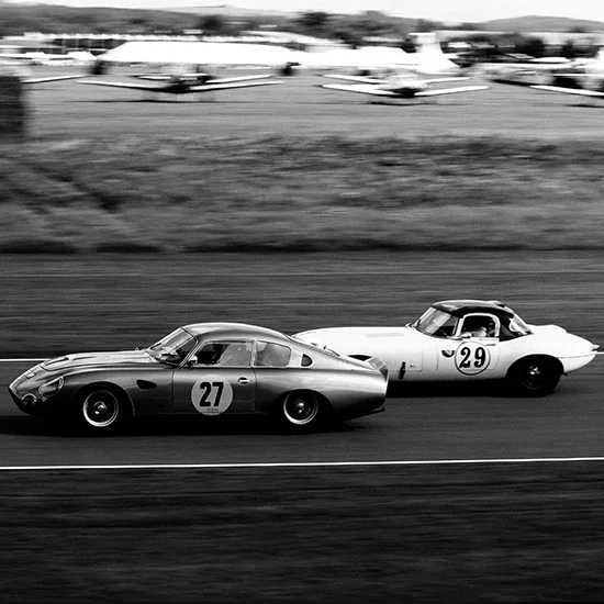 classic cars racing
