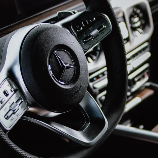 mercedes-benz-interior-focussed-on-steering-wheel