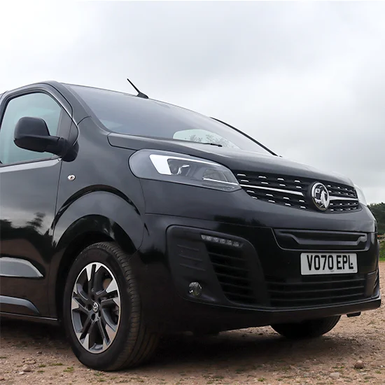 Vauxhall Vivaro-e Life parked