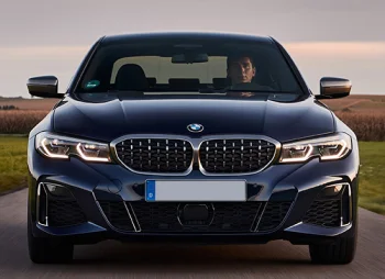 BMW 3 series driving