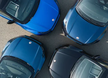 Fisker Ocean from above
