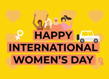 International Women's Day graphic