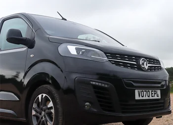 Vauxhall Vivaro-e Life parked