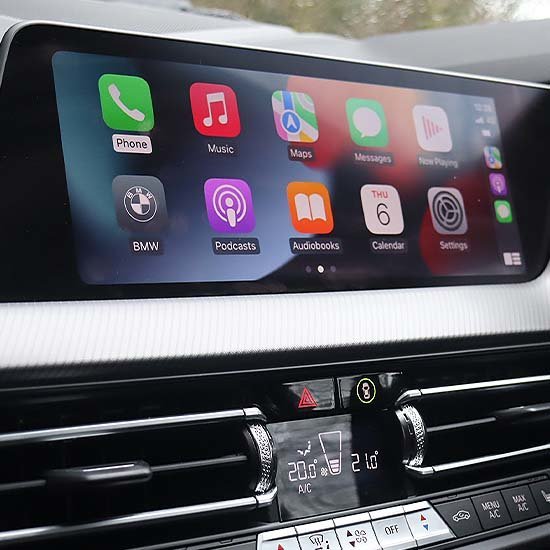 Apple CarPlay in a BMW 118i M Sport