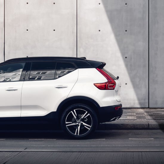 Volvo SUV parked