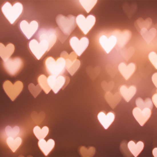 pink heart lights